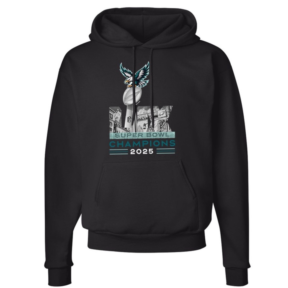 Eagles Super Bowl Champs Hoodie LIX 🦅🔥 New S-XXXL